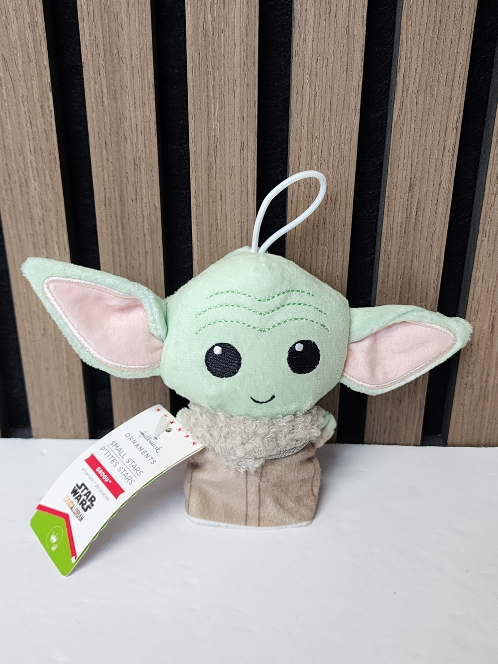 Hallmark Star Wars The Mandalorian The Child Small Stars Plush Ornament Grogu